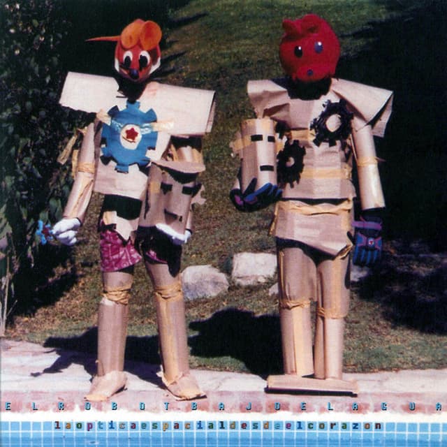 Album cover art for La óptica espacial desde el corazón