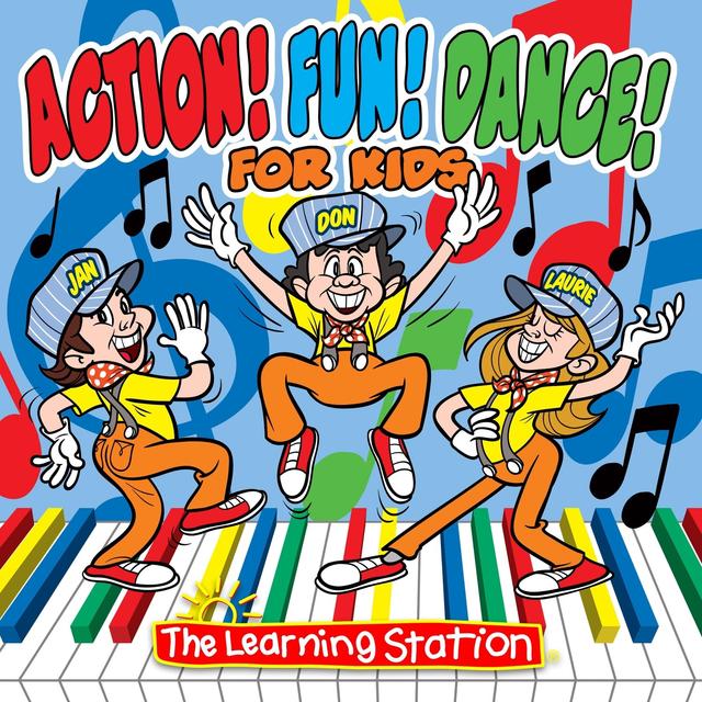 Album cover art for Action! Fun! Dance!