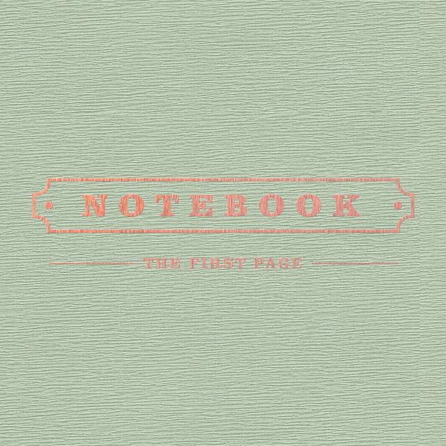 Album cover art for Notebook