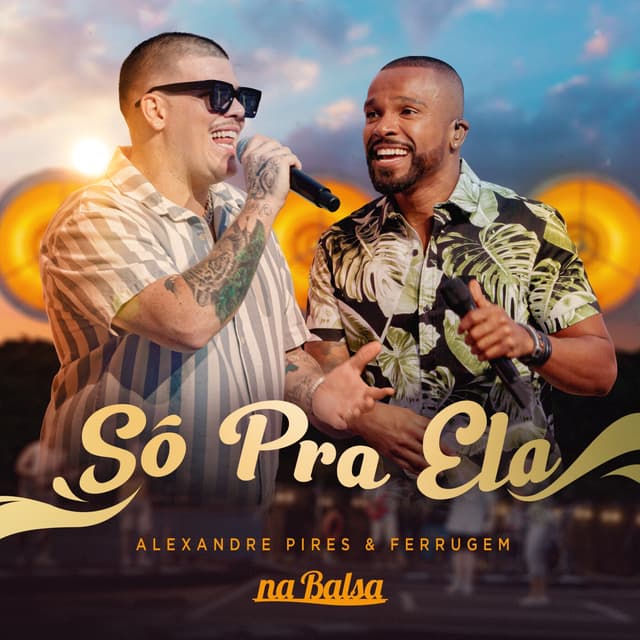 Album cover art for Só Pra Ela