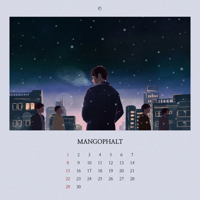 Album cover art for 그 겨울, 멈춰진 너와 나