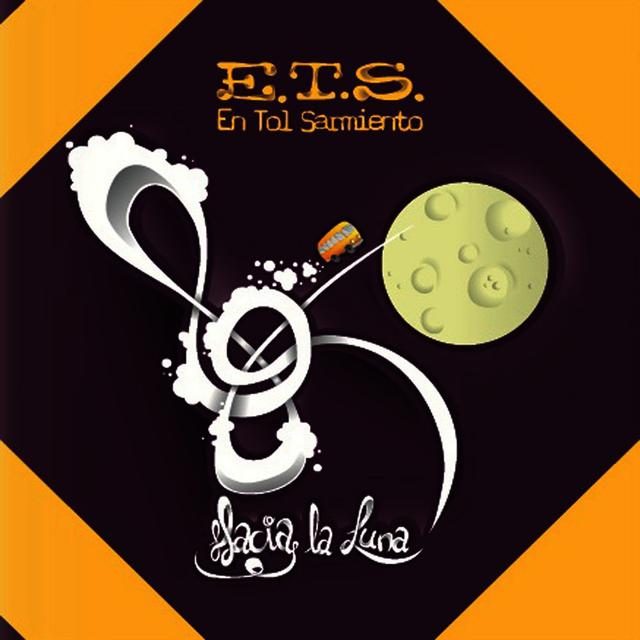 Album cover art for Hacia la luna
