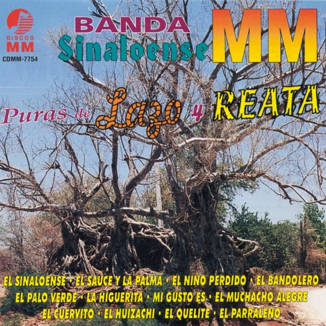 Album cover art for Puras de Lazo y Reata