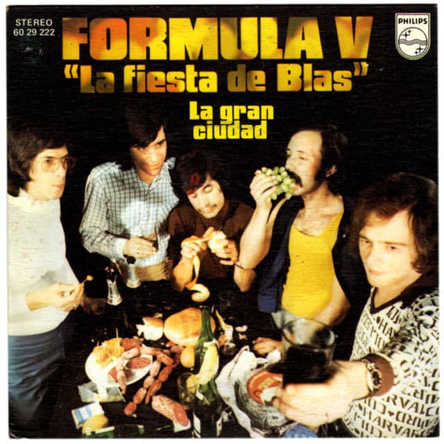 Album cover art for La Fiesta de Blas