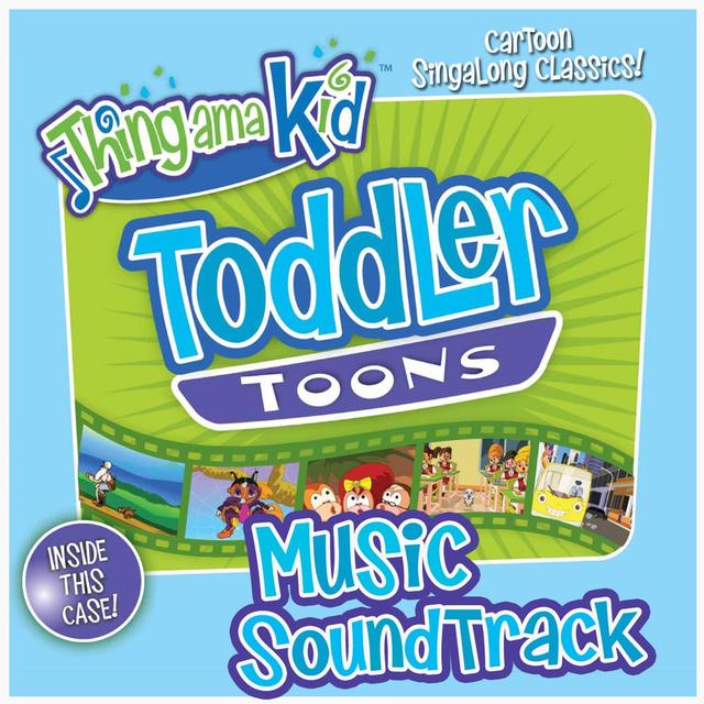 Album cover art for Toddler Toons Music