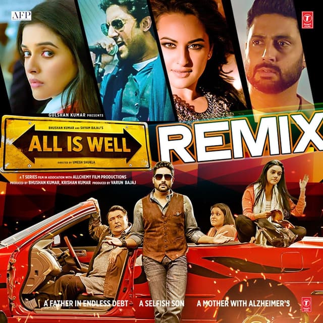 Album cover art for All Is Well Remix