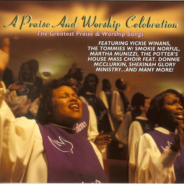 Album cover art for A Praise And Worship Celebration