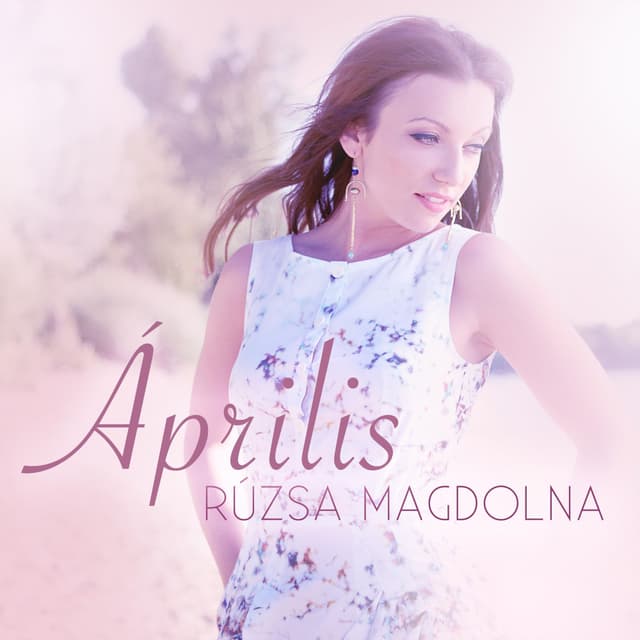 Album cover art for Április