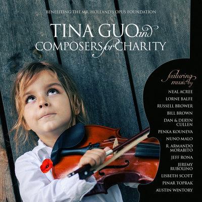 Album cover art for Tina Guo & Composers for Charity