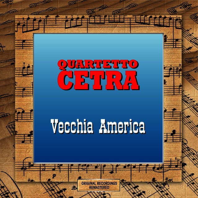 Album cover art for Vecchia America