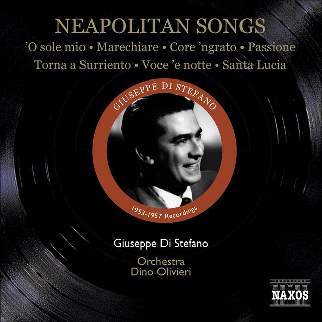 Album cover art for Giuseppe Di Stefano, Ténor : Chansons Napolitaines