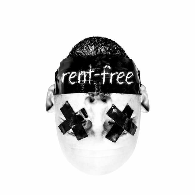 Album cover art for Rent Free