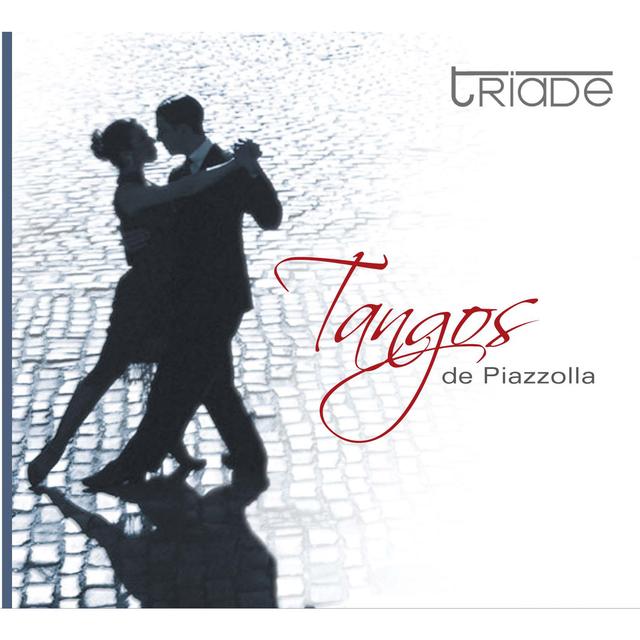 Album cover art for Tangos De Piazzolla