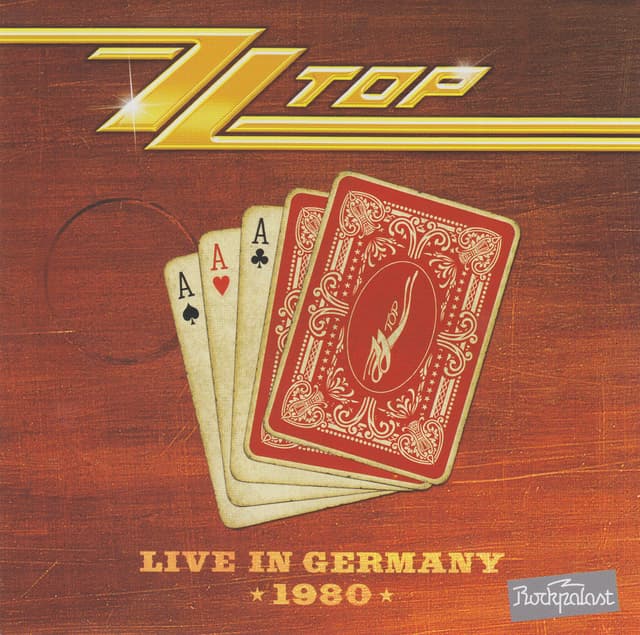 Album cover art for Live in Germany 1980