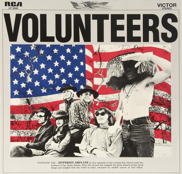 Album cover art for Volunteers