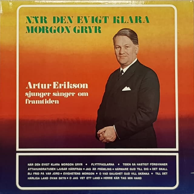 Album cover art for När Den Evigt Klara Morgon Gryr