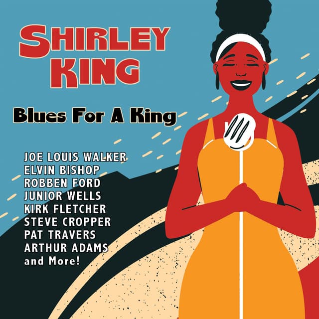 Album cover art for Blues For A King