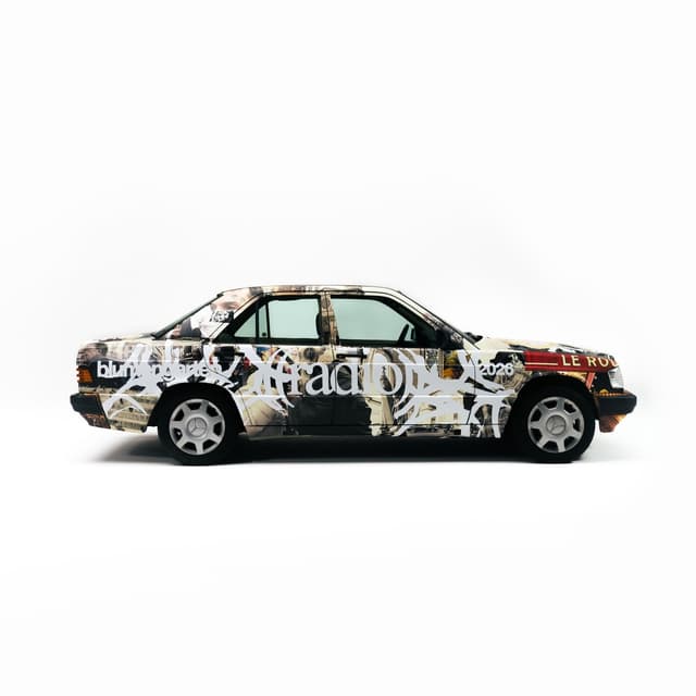 Album cover art for radio