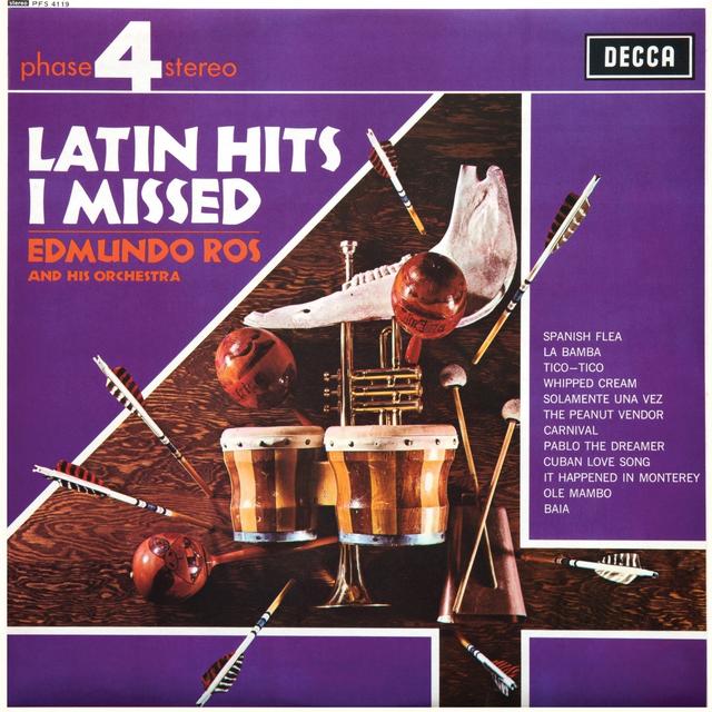 Album cover art for Latin Hits I Missed