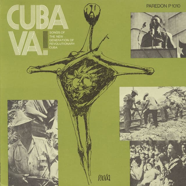 Album cover art for Cuba va! Songs of the new generation of revolutionary Cuba