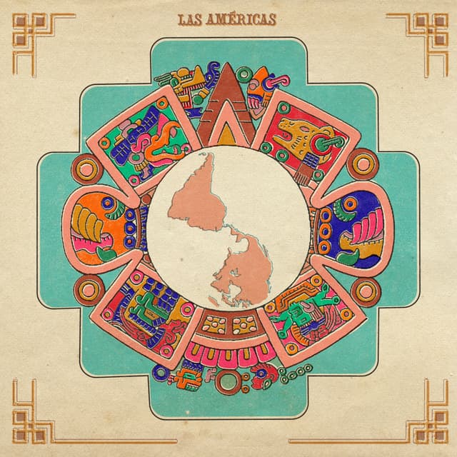 Album cover art for Las Américas