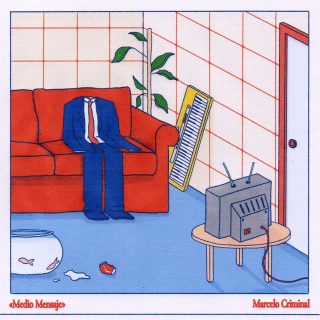 Album cover art for Medio mensaje