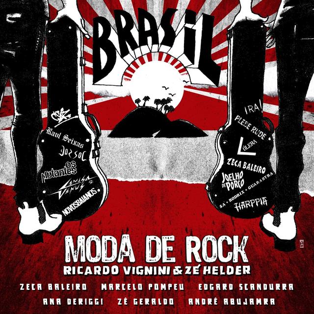 Album cover art for Moda de Rock Brasil