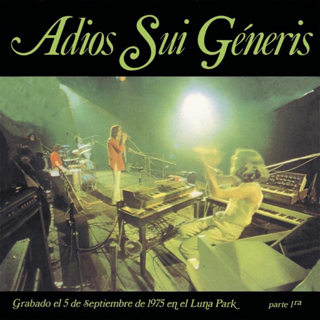 Album cover art for Adios Sui Generis Vol.I