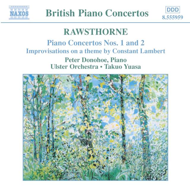 Album cover art for Rawsthorne: Piano Concertos Nos. 1 and 2