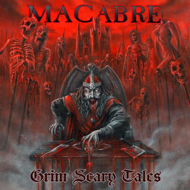 Album cover art for Grim Scary Tales