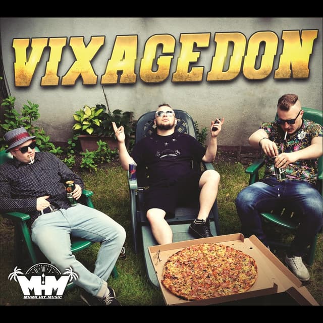 Album cover art for Vixagedon