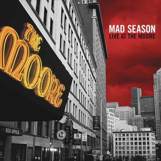 Album cover art for Live at the Moore