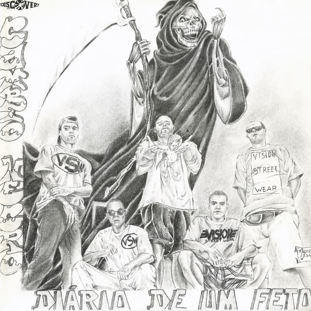 Album cover art for Diário de Um Feto