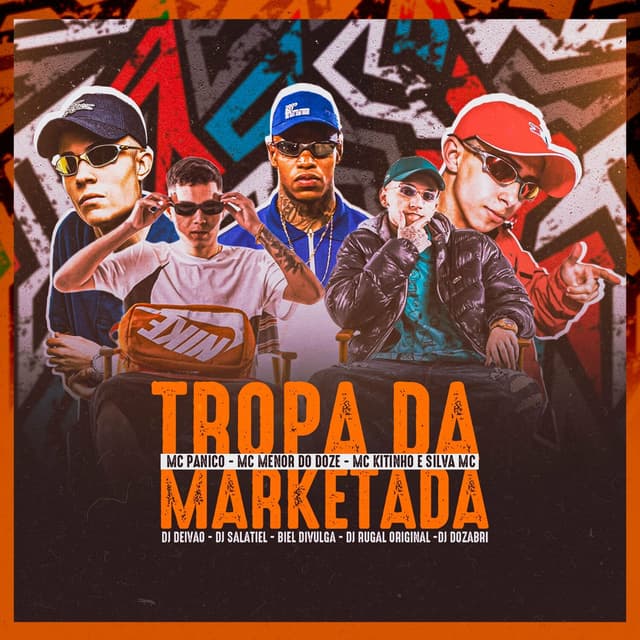 Album cover art for Tropa da Marketada