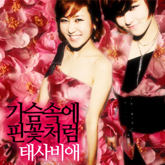Album cover art for 가슴속에 핀 꽃처럼