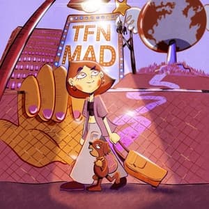 Album cover art for TFN‐MAD