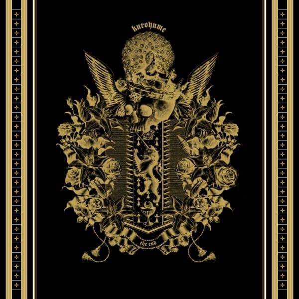 Album cover art for kuroyume the end CORKSCREW A GO GO! FINAL