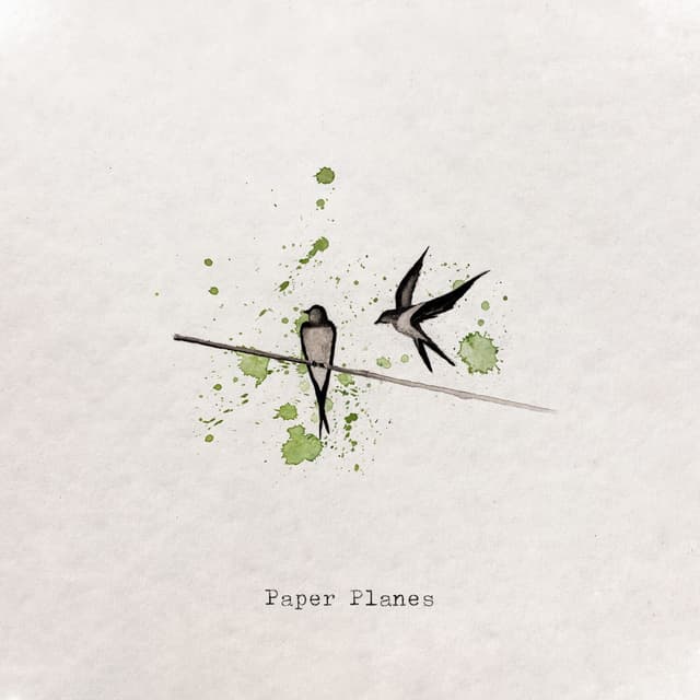 Album cover art for Paper Planes