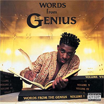 Album cover art for Words From the Genius