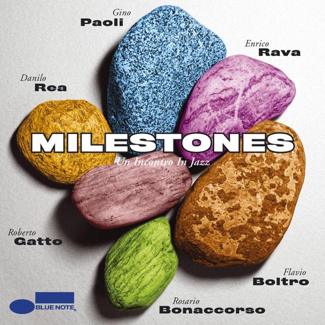 Album cover art for Milestones - Un Incontro in Jazz