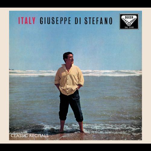 Album cover art for Giuseppe di Stefano: Italy