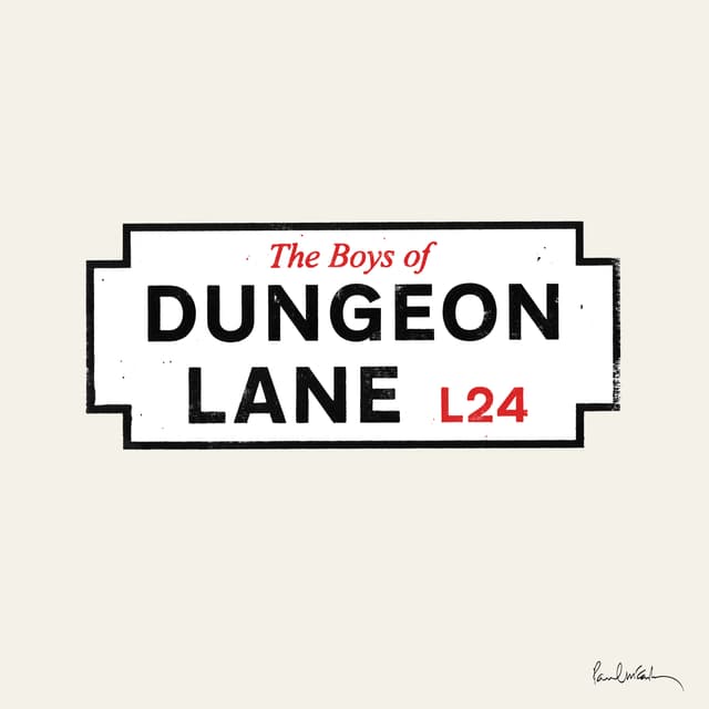 Album cover art for The Boys of Dungeon Lane