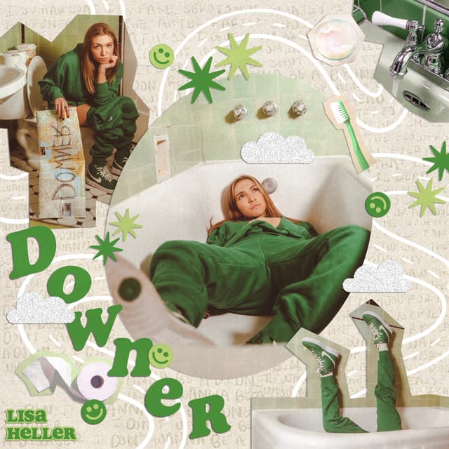 Album cover art for DOWNER