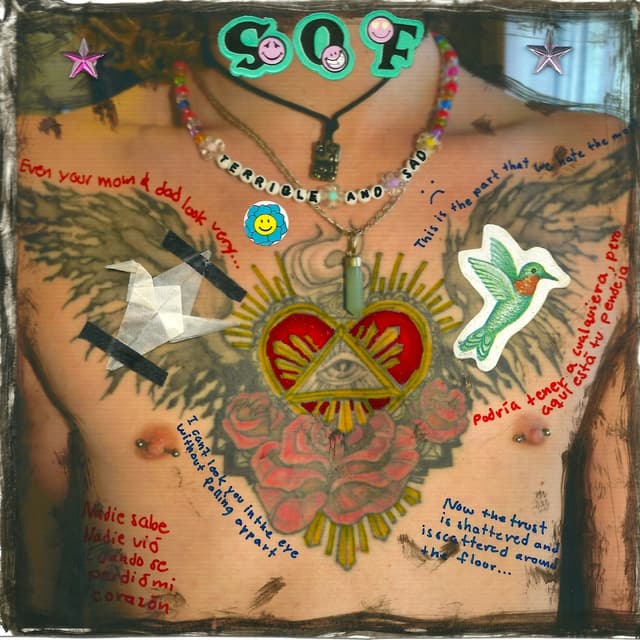 Album cover art for Terrible and Sad