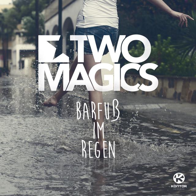 Album cover art for Barfuß im Regen