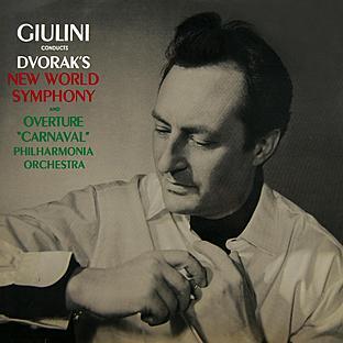 Album cover art for Dvorak New World Symphony