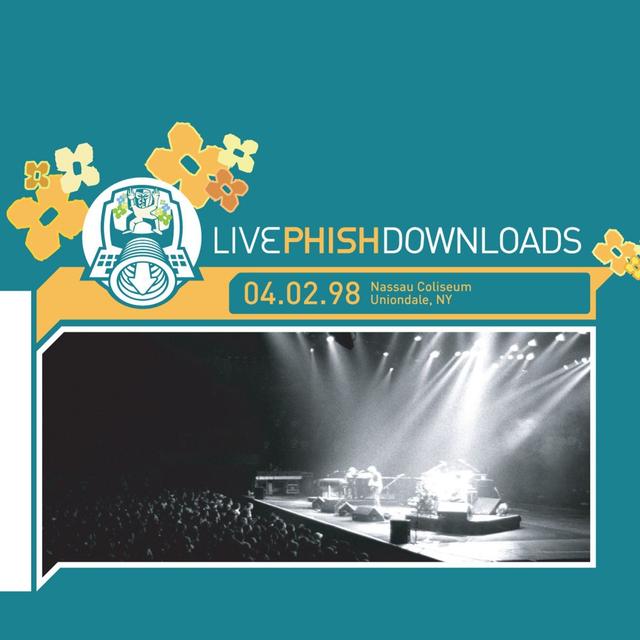 Album cover art for Live Phish 4/2/98 Nassau Coliseum Unionda