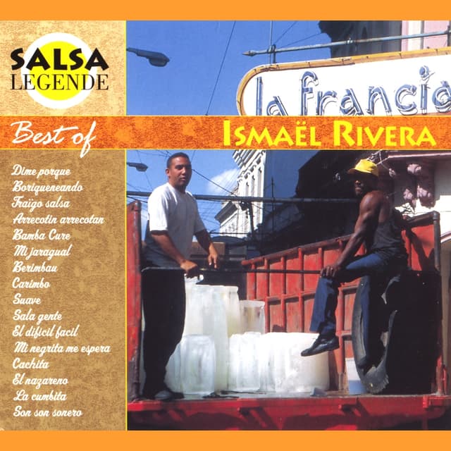 Album cover art for Salsa Légende - Best of Ismaël Rivera