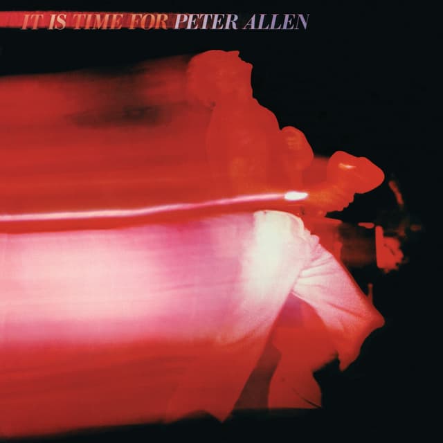 Album cover art for It Is Time for Peter Allen