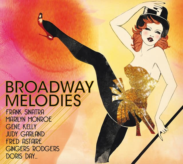 Album cover art for Broadway Melodies